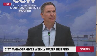 City Manager hosts briefing on Corpus Christi's water crisis, April 9, 2026