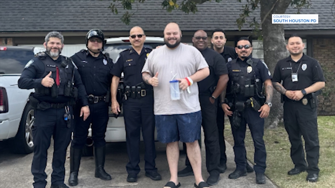 'He took a bullet doing what he loves': South Houston department fights for wounded officer's recovery