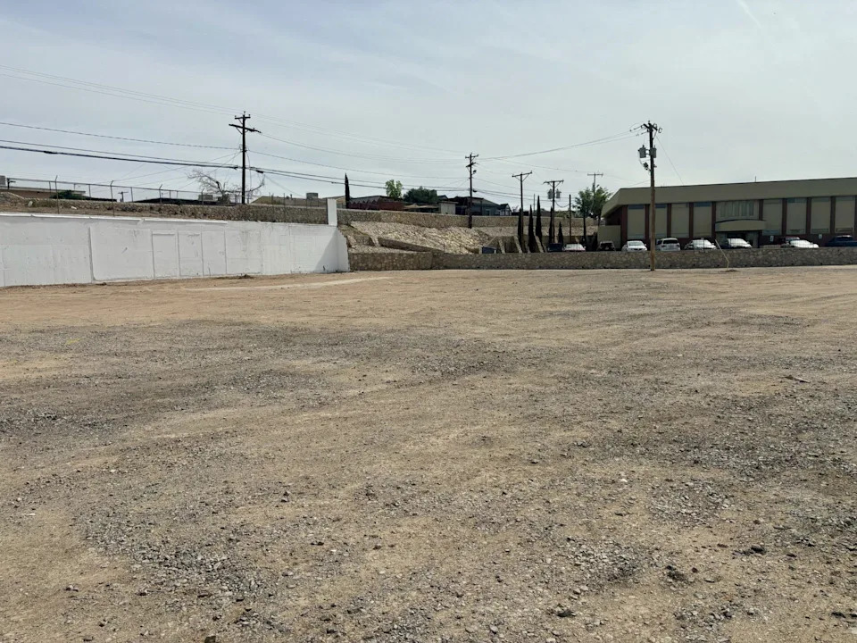 A vacant lot marks the future site of a Nusenda Credit Union branch near the intersection of Edgemere Boulevard and Geronimo Drive.