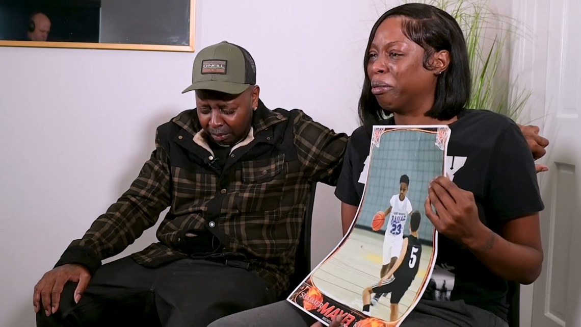 Grieving parents speak out as they plan their son's funeral, who died in an accidental shooting