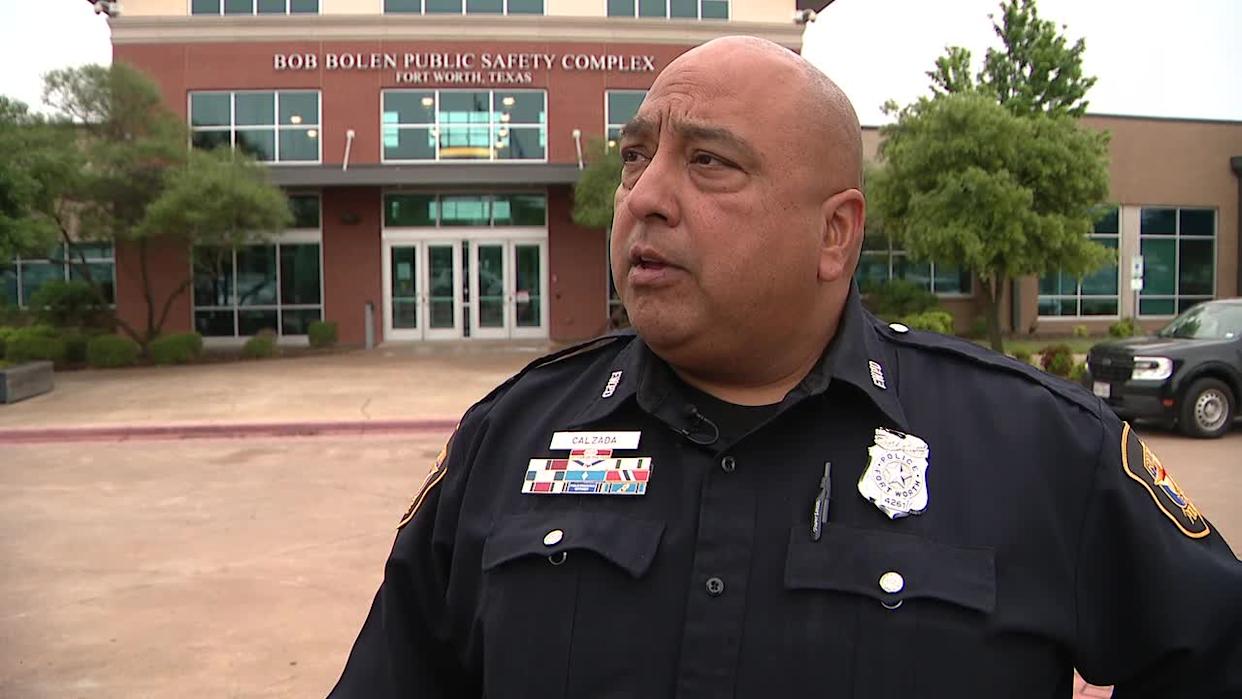 <div>Fort Worth Police Officer Buddy Calzada</div>
