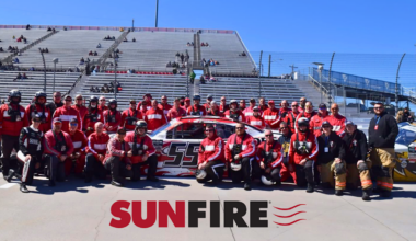 SunFire Backs Joey Gase Racing at Talladega and Texas