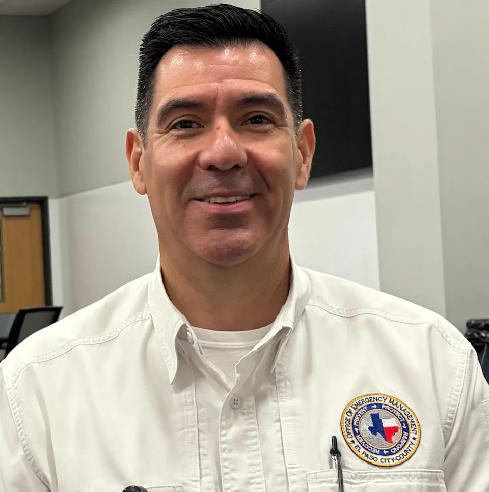 El Paso Fire Department Battalion Chief Armando Valencia is the emergency management coordinator for the El Paso City-County Office of Emergency Management.