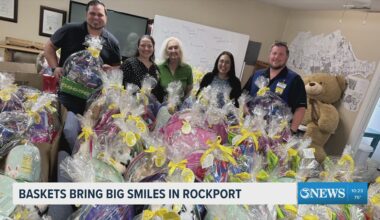 Coastal Bend kids get early Easter surprise with 200 gift baskets