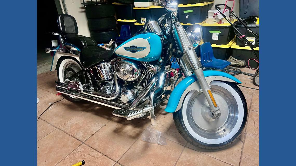 Stolen motorycle pursuit ends in arrest