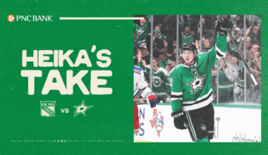 Heika’s Take: Stars wrap up regular season home slate with stingy shutout win over Rangers