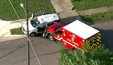 One dead, juvenile critically hurt after Dallas Fire Rescue ambulance collides with SUV, authorities say