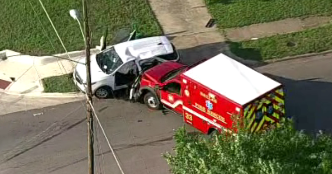 One dead, juvenile critically hurt after Dallas Fire Rescue ambulance collides with SUV, authorities say