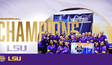 Gymnastics Wins Baton Rouge Regional, Advances to NCAA Championships In Fort Worth – LSU