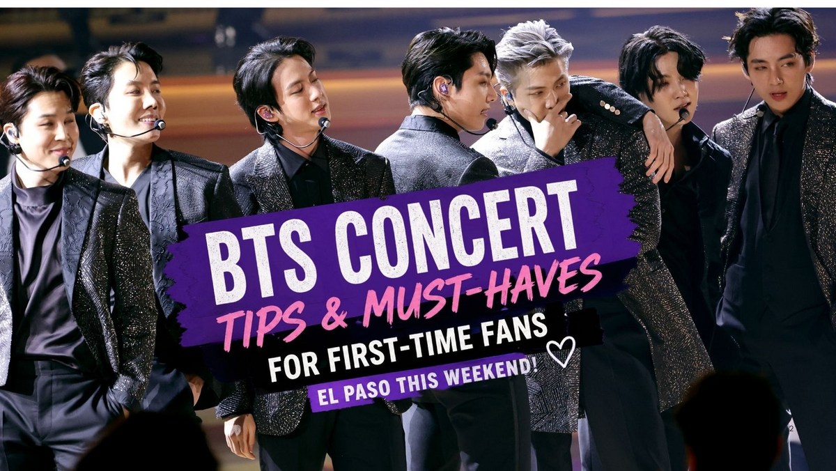First BTS Concert? El Paso Fans Drop Survival Guide