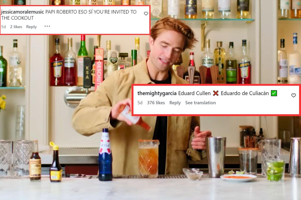 Pattinson Attempts a Michelada Inspired by Texas