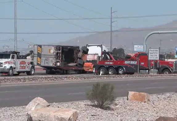 Crews at scene of crash