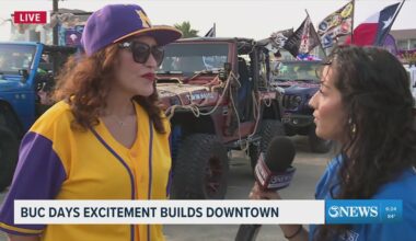 "Once a Buc, Always a Buc" The tradition of the Buc Days Rally Night Parade