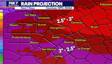 Austin weather: Central Texas under slight risk of severe storms