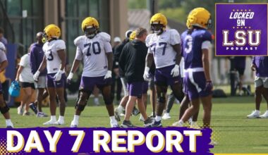 LSU Practice Intel: Line Changes, Key Absences & Freshman FLASH