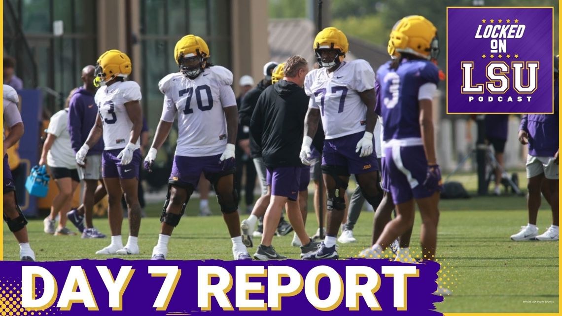 LSU Practice Intel: Line Changes, Key Absences & Freshman FLASH