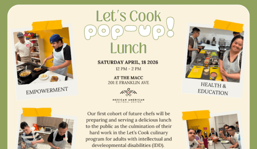 El Paso Community Foundation hosting pop-up lunch celebrating inclusive culinary program