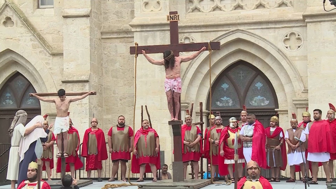 Downtown San Antonio to host annual Passion of Christ reenactment on Good Friday