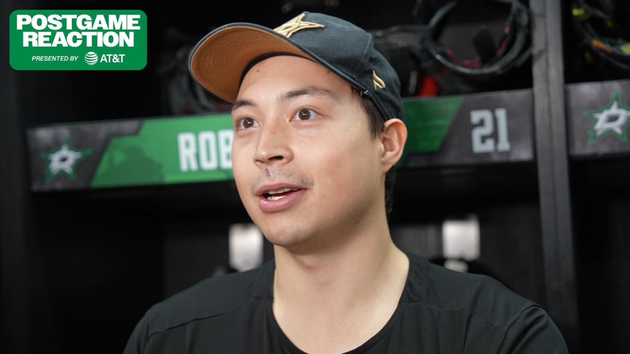 NYR@DAL Postgame: Jason Robertson | Dallas Stars
