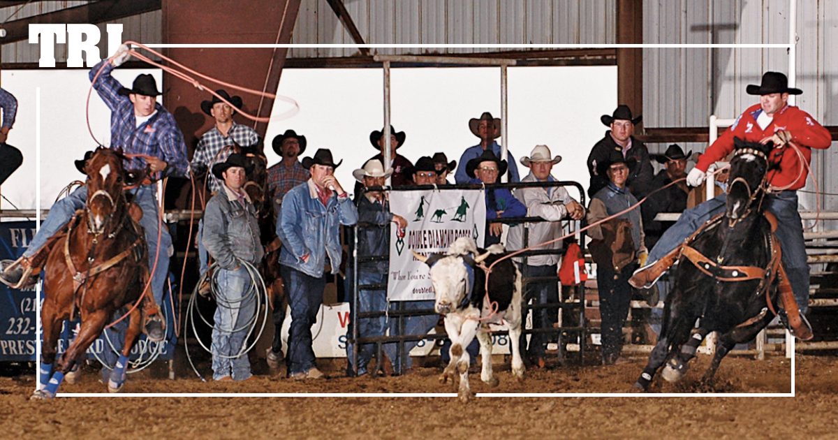 Fort Worth’s First Official PRCA Team Roping