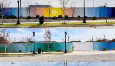 Sarah Bales Losey presents "Big Texas Sky" Mural Dedication