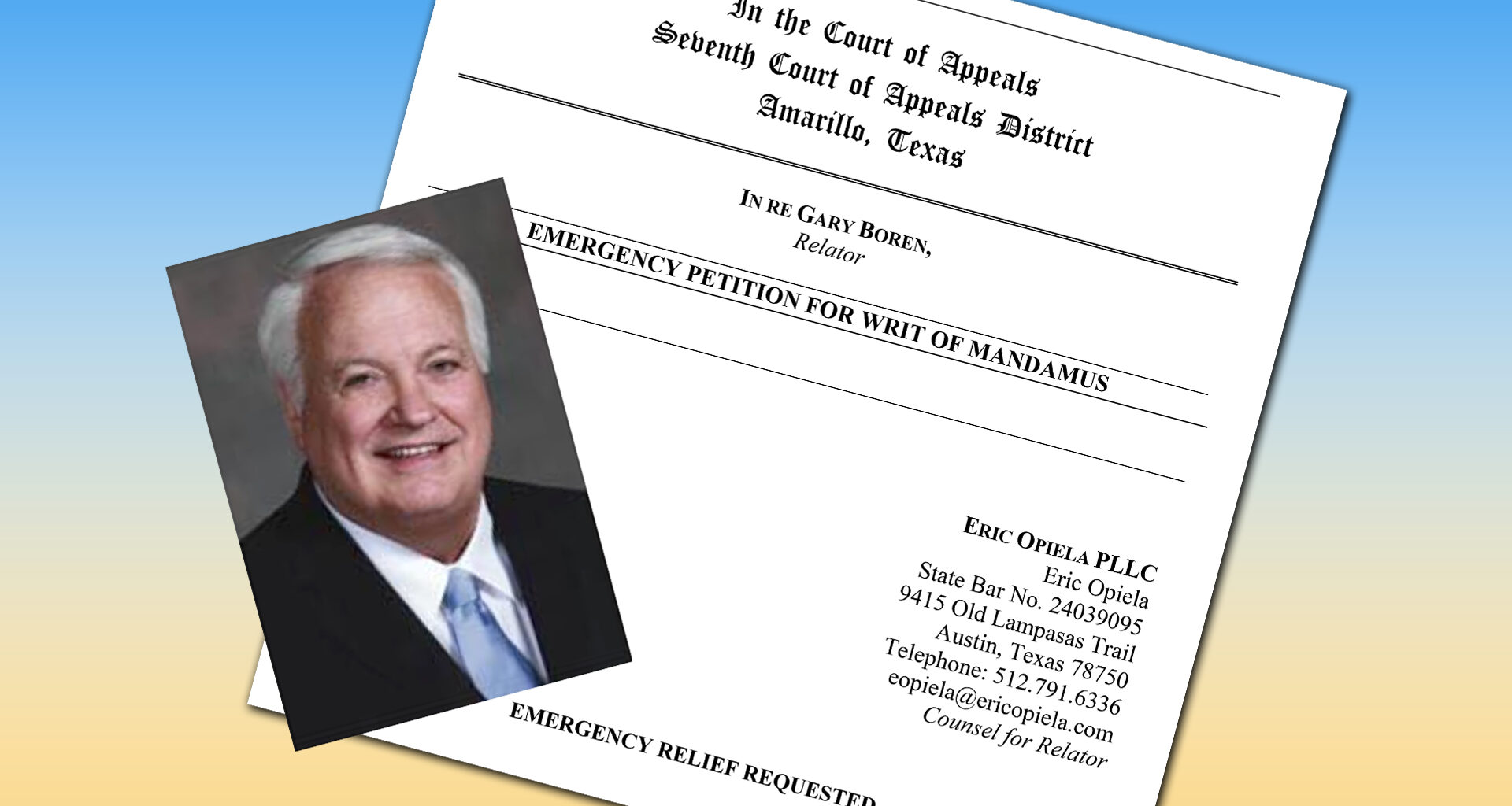 Boren files request to force his name back on the city special election ballot in District 4