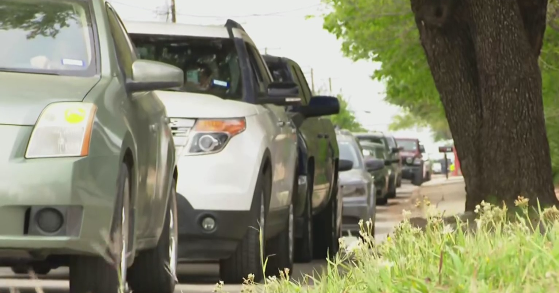 Fort Worth police give away free gas in surprise "April Fuels Day" event