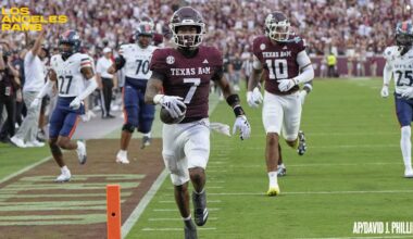 Texas A&M wide receiver KC Concepcion