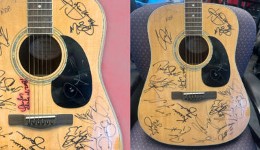 A guitar signed by young Taylor Swift hid in a closet for decades. Now, it's up for auction to benefit Cook Children's