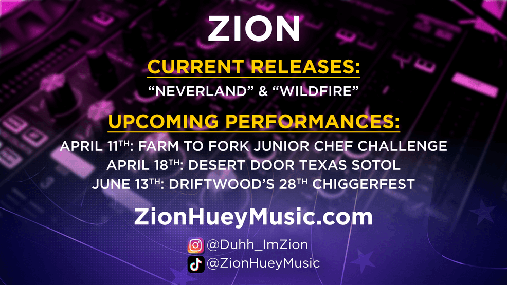 HAAM Music Monday powered by FVF Law! 14-year-old phenom Zion takes the WAA stage 