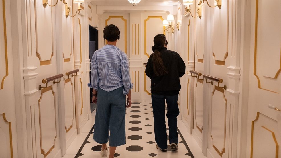 Guests explore recreated spaces of the ship, stepping into the world that passengers experienced more than a century ago.   (Credit: Jennifer Marcuson – ICÔNE)