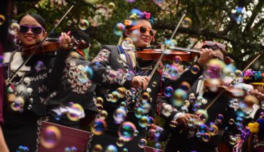 PHOTOS: From the concha-themed headwear to the pups in Fiesta garb, here's what we saw at the King William Fair parade