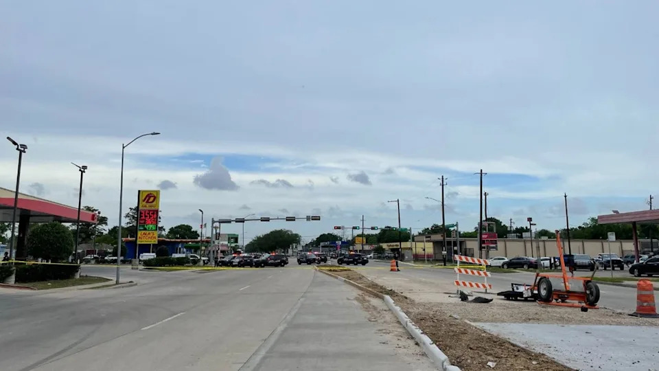 <div>Photo from the scene. (Source: Houston Police Department)</div>