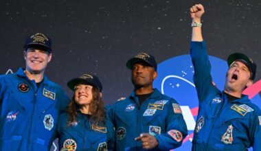 Artemis II crew returns to Houston after successful mission