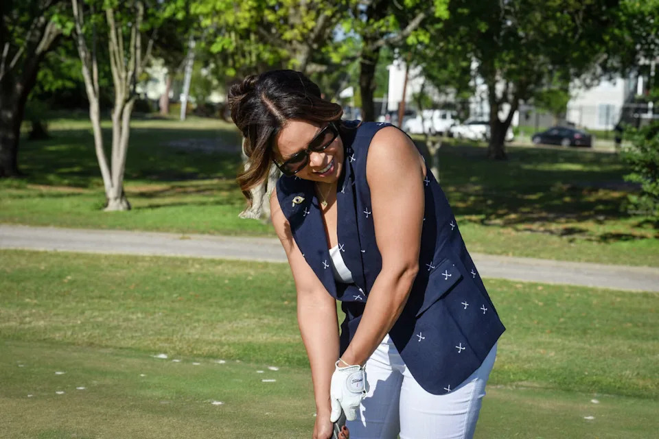 Tessa Barrera is making time for golf after leaving the daily grind of Houston Life. (Ariana Garcia)