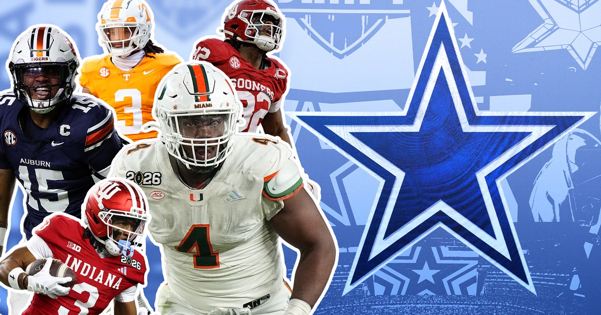 NFL Draft 2026: Dallas Cowboys targets at No. 12 and No. 20 overall