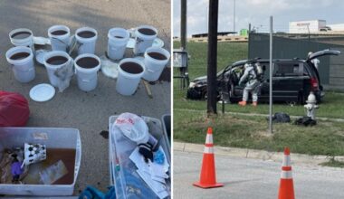 500 pounds of liquid meth worth $3M found after Fort Worth crash