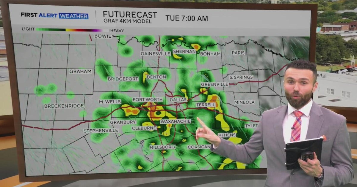 North Texas expected to see rain chances Tuesday