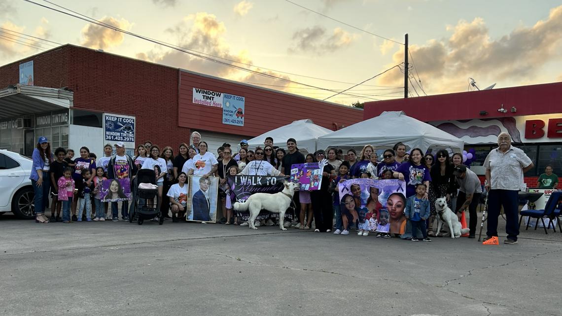 'We were lost' 12th annual Walk to Remember in Corpus Christi honors victims of violence and offers family support
