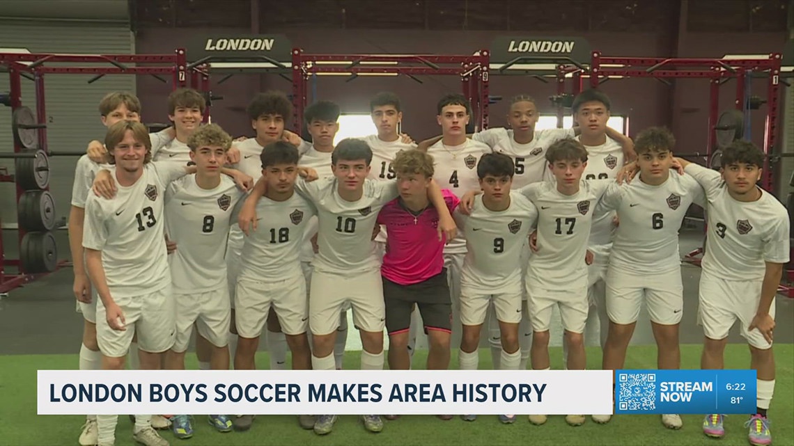 London boys making historic appearance in state semifinal