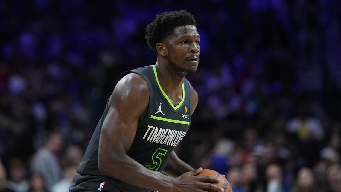 Wolves star Anthony Edwards questionable for Friday's game against Houston