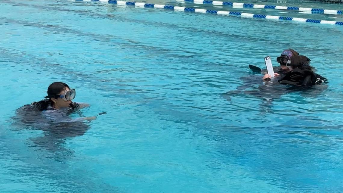 'We want to make sure that they're there for future generations' Texas students train to study and protect reefs off the Third Coast