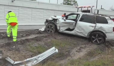 Rainy conditions cause hazardous commute, towing crews respond to dozens of calls
