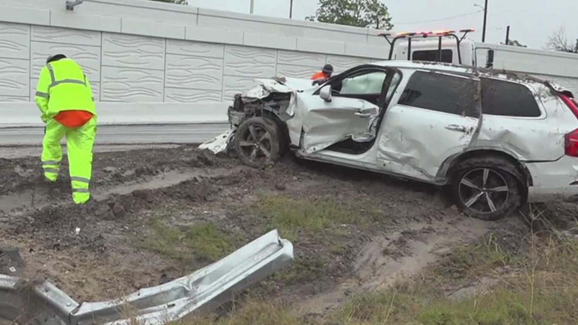 Rainy conditions cause hazardous commute, towing crews respond to dozens of calls