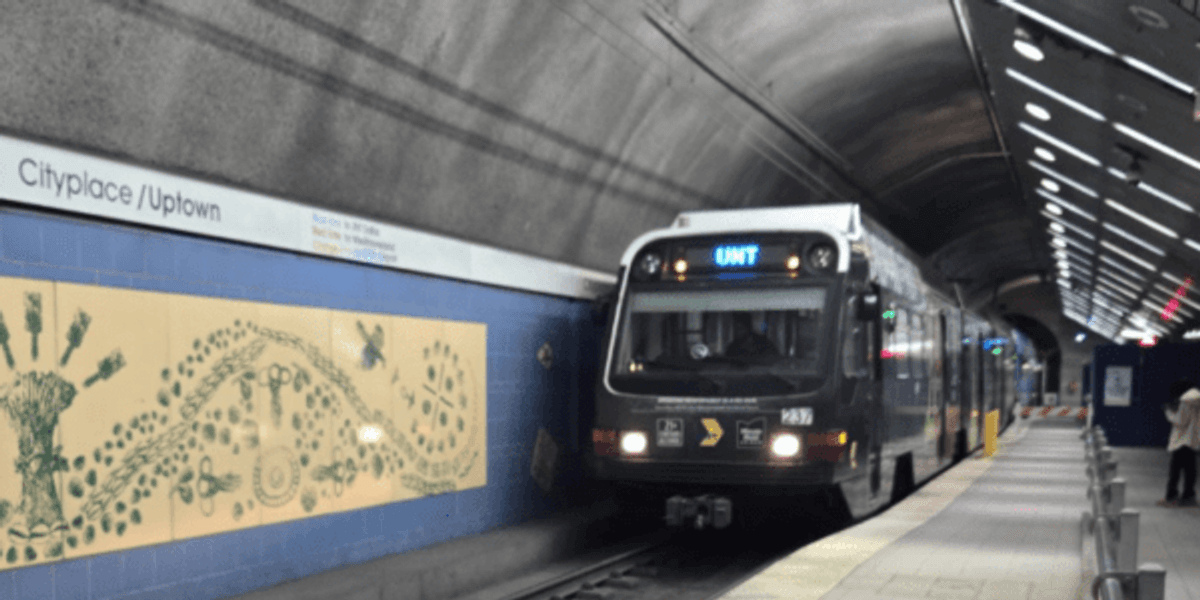 Cityplace/Uptown station repairs to disrupt DART rail lines
