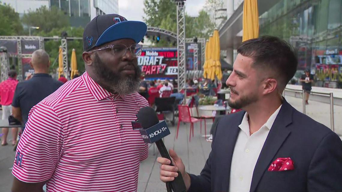 Houston Texans fans getting ready for 2026 NFL Draft