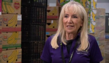 Houston Food Bank couldn't do it without her, officials say. Here's why she keeps showing up