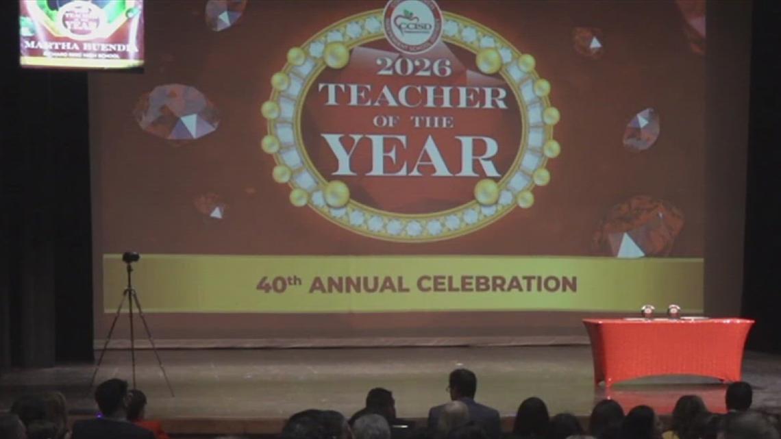 CCISD honors Teachers of the Year at 40th annual celebration