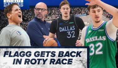 Flagg dazzles, back in race for Rookie of the Year | Ultimate Dallas Sports Show