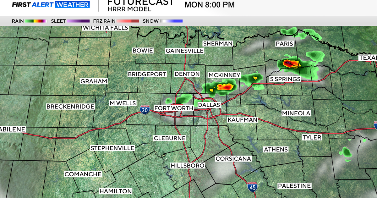 Quiet Monday for North Texas before more severe weather chances return Tuesday